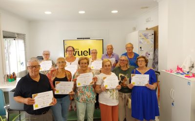 Finaliza el Taller de Memoria llevado a cabo en el Punto Vuela de la Estación de San Roque