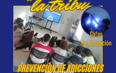 Centro de Ocio Juvenil La Tribu taller de prevención de adicciones con sustancias