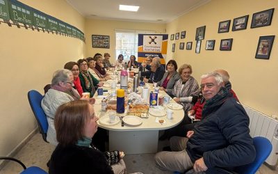 Tradicional Desayuno de Navidad en el Punto Vuela de la Estación de San Roque