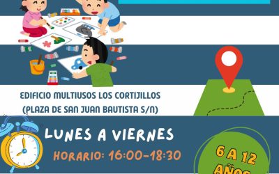 Ludoteca de Los Cortijillos aprendemos jugando